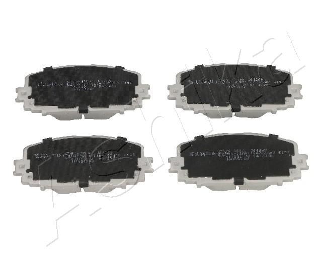 ASHIKA Front Axle Height: 54,5mm, Thickness: 17,2mm Brake pads 50-02-220 buy