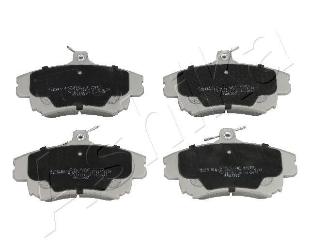 ASHIKA Front Axle Height: 77,3mm, Thickness: 17mm Brake pads 50-05-516 buy