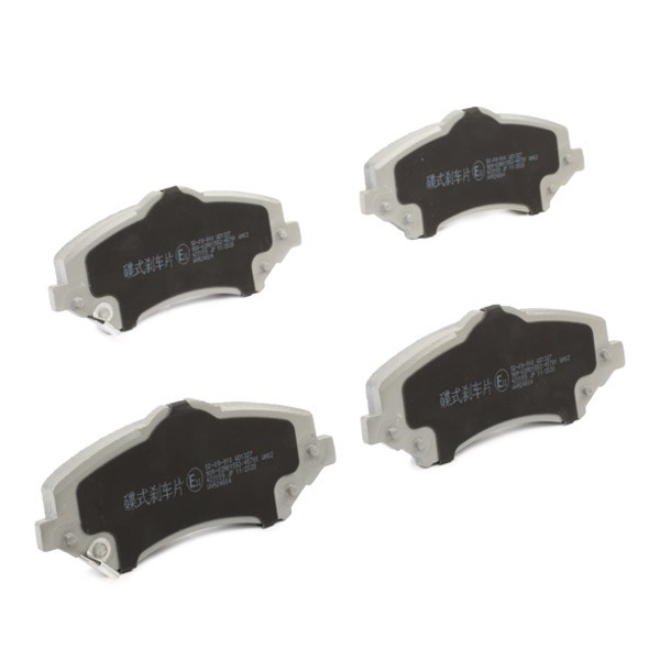 5009910 Disc brake pads ASHIKA 50-09-910 review and test