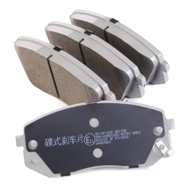 500KK20 Disc brake pads ASHIKA 50-0K-K20 review and test