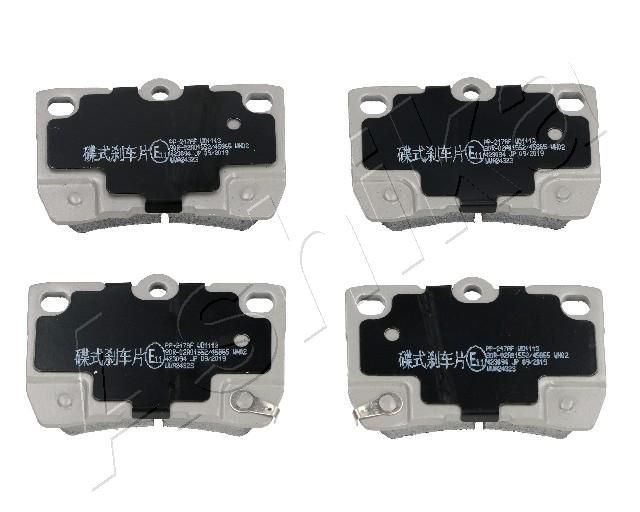Lexus GS Set of brake pads 8245100 ASHIKA 51-02-217 online buy