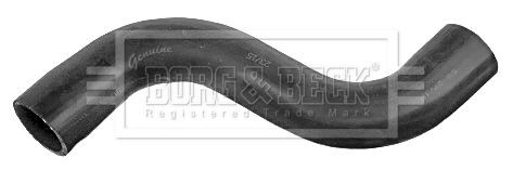 Intercooler hose BORG & BECK 53mm, Silicone, without hose clip - BTH1598