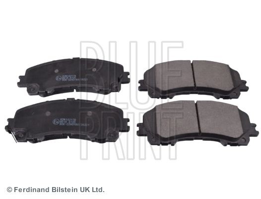 D1736-8906 BLUE PRINT Front Axle, with acoustic wear warning Width: 62mm, Thickness 1: 16mm Brake pads ADN142178 buy