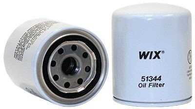 WIX FILTERS 51344 Oil filter with one anti-return valve, Spin-on Filter