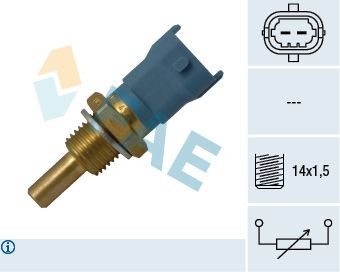 FAE Smoke Grey Number of pins: 2-pin connector Coolant Sensor 33688 buy