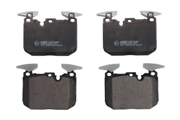ABE C1B034ABE Brake pad set Front Axle, with acoustic wear warning