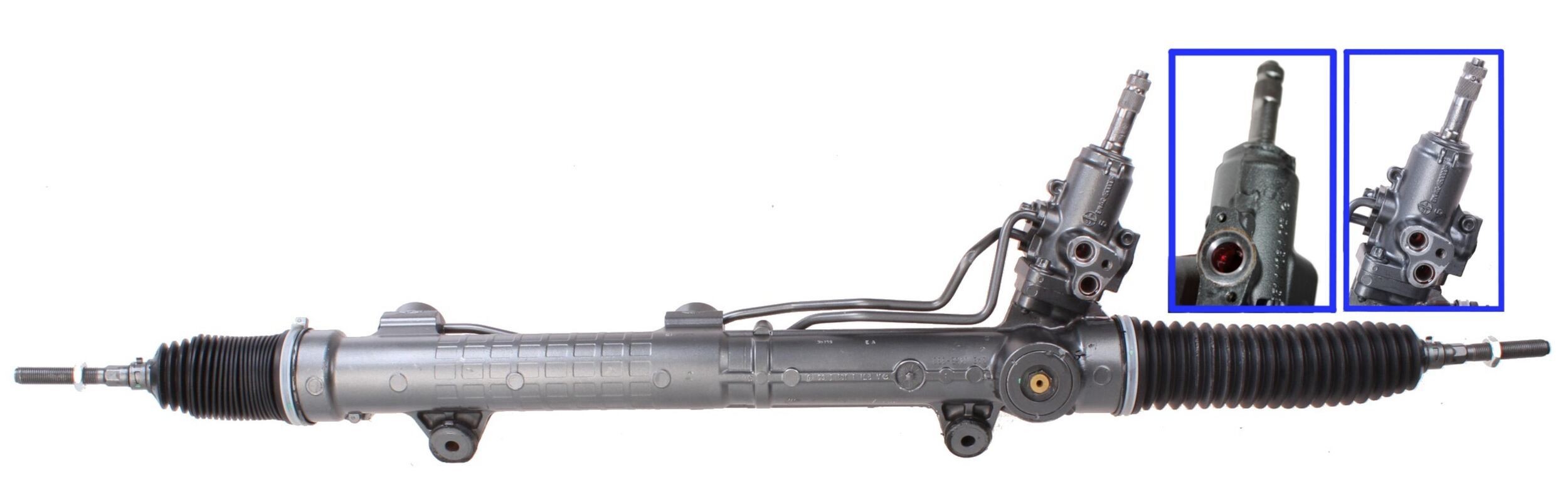 ELSTOCK 11-1021 Steering rack Hydraulic, for vehicles with servotronic steering, for left-hand drive vehicles, with bulb holder