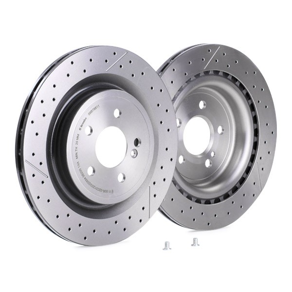 09B78811 Brake disc BREMBO 09.B788.11 review and test