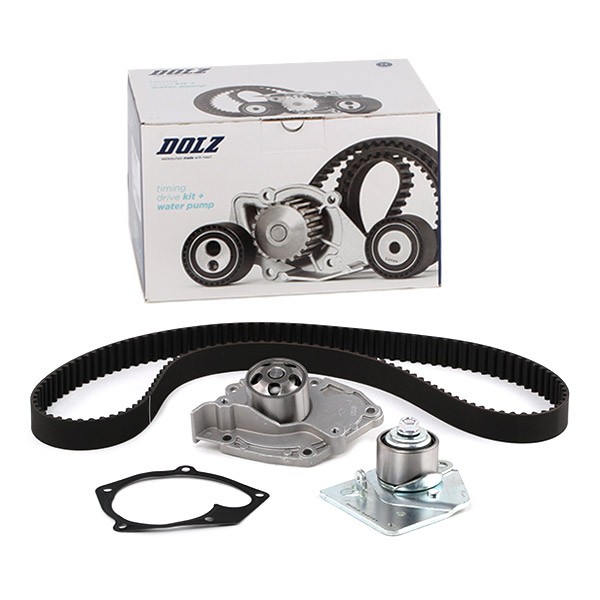 Nissan NOTE Timing belt kit with water pump 8254659 DOLZ KD027 online buy
