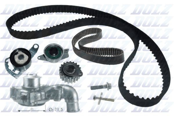 KD029 DOLZ Cambelt kit FORD Number of Teeth: 116, 85, Width: 22,0 mm