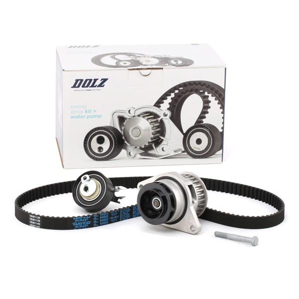 KD031 DOLZ Timing belt kit with water pump SEAT Number of Teeth: 135, Width: 19,0 mm
