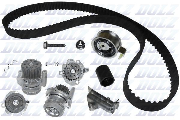 Great value for money - DOLZ Water pump and timing belt kit KD037