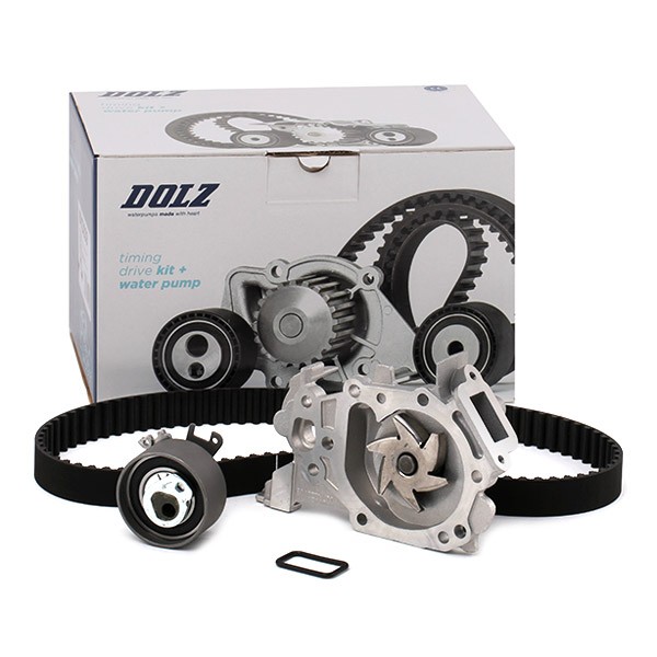 DOLZ KD039 Water pump and timing belt kit DACIA experience and price