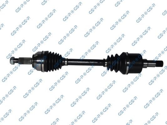 GSP 218027 Drive shaft Front Axle Left, 627,5mm, AT/MT