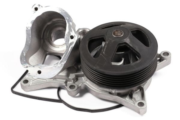 HEPU P424 Water pump with V-ribbed belt pulley, with seal, Mechanical, for v-ribbed belt use