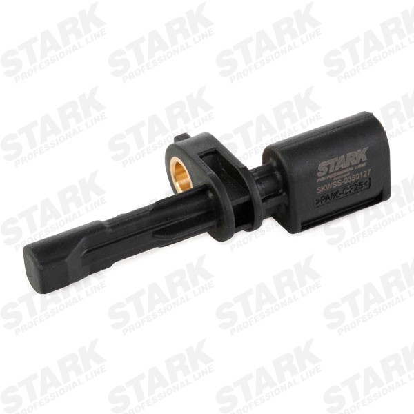 STARK SKWSS-0350127 ABS sensor Rear Axle both sides, without cable, Hall Sensor, 2-pin connector, 37,8mm, 75mm, D Shape