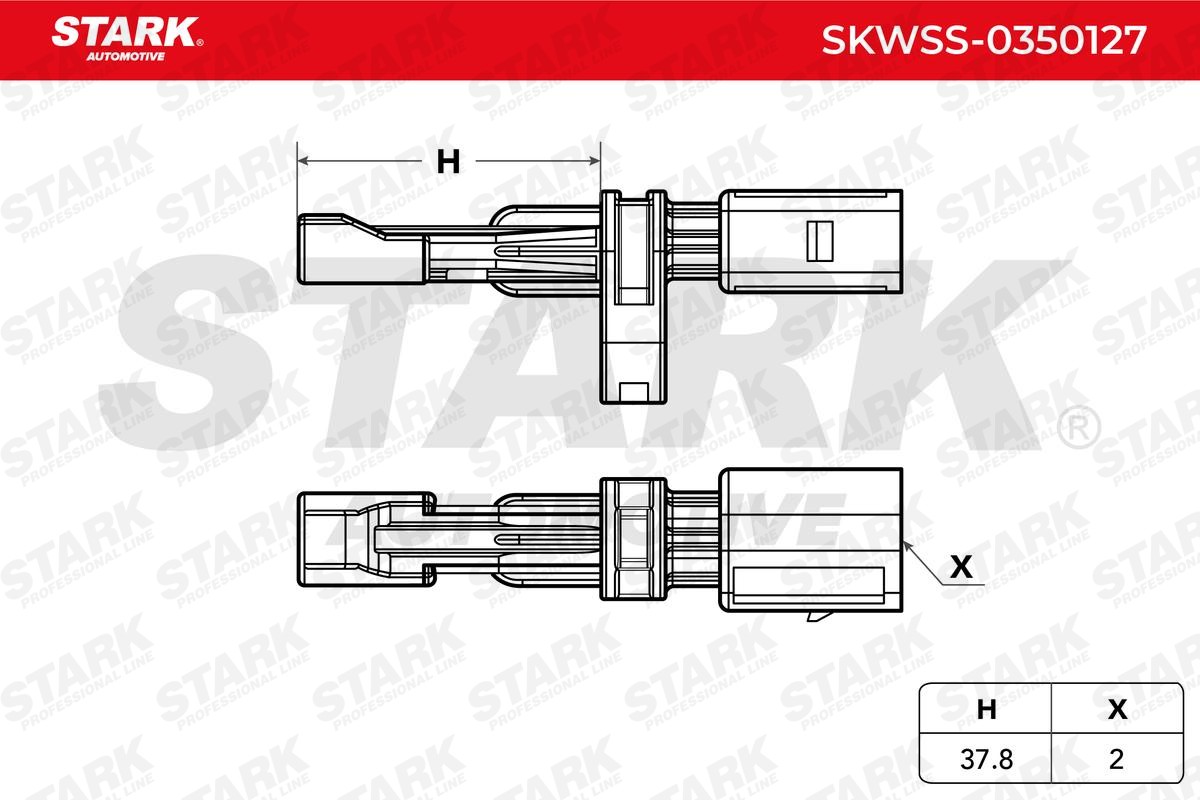 OEM-quality STARK SKWSS-0350127 ABS sensor