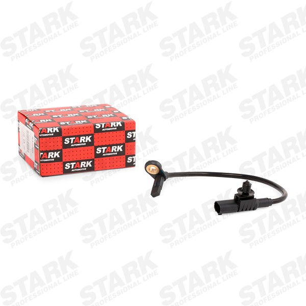 STARK SKWSS-0350162 ABS sensor Rear Axle both sides, with fastening material, Active sensor, 2-pin connector, 200mm, 12V