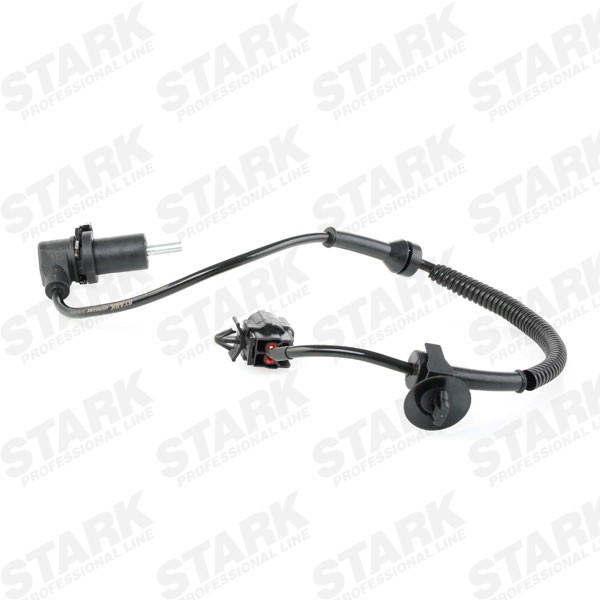 STARK SKWSS-0350172 ABS sensor Rear Axle both sides, Inductive Sensor, 2-pin connector, 550mm, 1,5 kOhm, 40mm, 12V