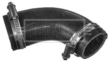 BORG & BECK BTH1590 Charger Intake Hose Silicone, with hose clip
