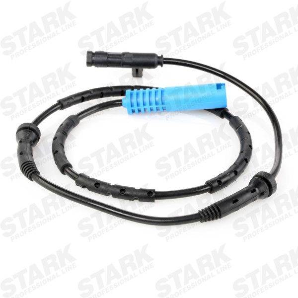 STARK SKWSS-0350230 ABS sensor Rear Axle both sides, with cable, for vehicles with ABS, Hall Sensor, Active sensor, 2-pin connector, 905mm, 940mm, 12V, blue