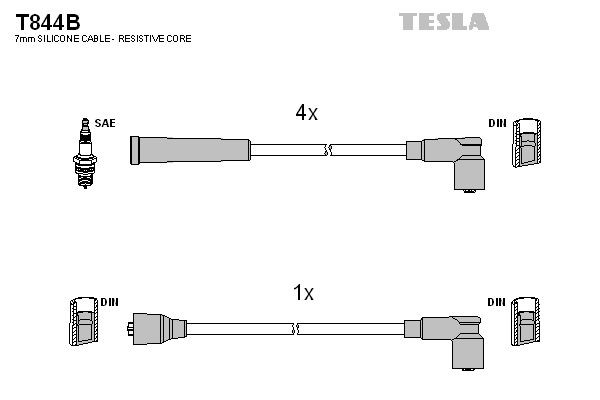 TESLA T844B Ignition Cable Kit