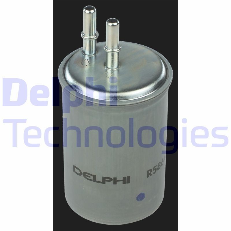 7245262 Inline fuel filter DELPHI 7245-262 review and test