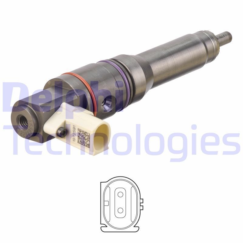 OEM-quality DELPHI BEBJ1D00003 Injector Nozzle