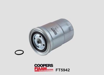COOPERSFIAAM FILTERS Spin-on Filter Height: 142mm Inline fuel filter FT5942 buy
