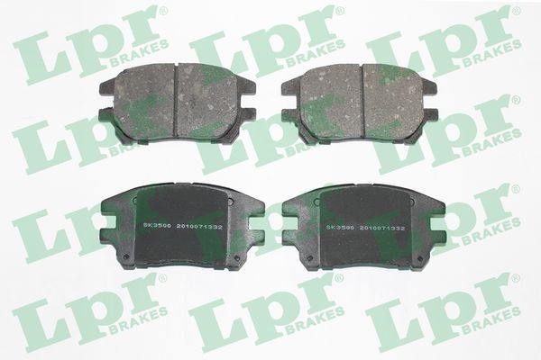 LPR Height: 59,5mm, Width: 114,5mm, Thickness: 17mm Brake pads 05P1332 buy