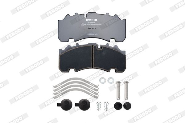 FCV4582B Disc brake pads FERODO 29263,29167 review and test