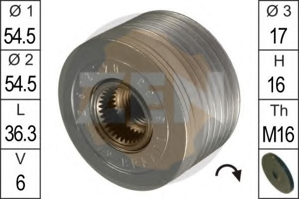Great value for money - ERA Alternator Freewheel Clutch 219043