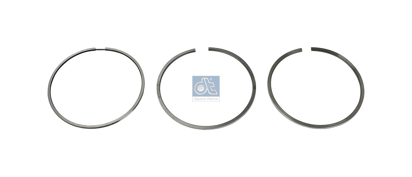 Piston ring kit DT Spare Parts 127mm - 1.33130
