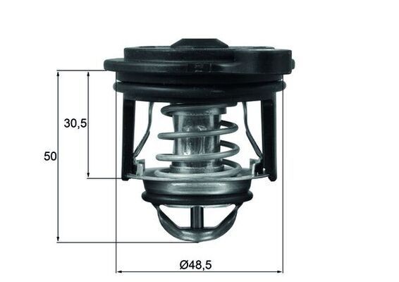 Great value for money - MAHLE ORIGINAL Engine thermostat TI 246 50