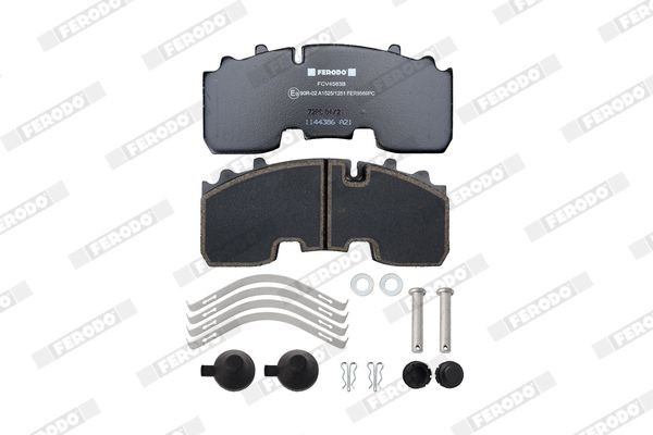 FCV4583B Disc brake pads FERODO 29265,29165 review and test