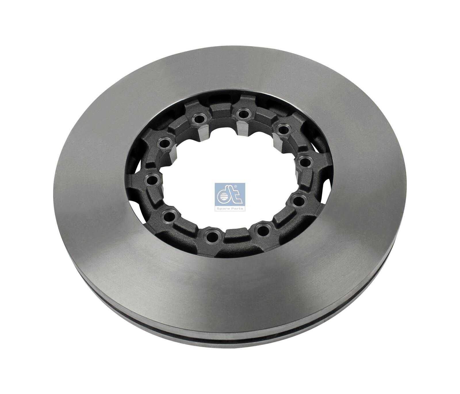 DT Spare Parts 10.34105 Brake disc Rear Axle, 430x45mm, 10x190, internally vented