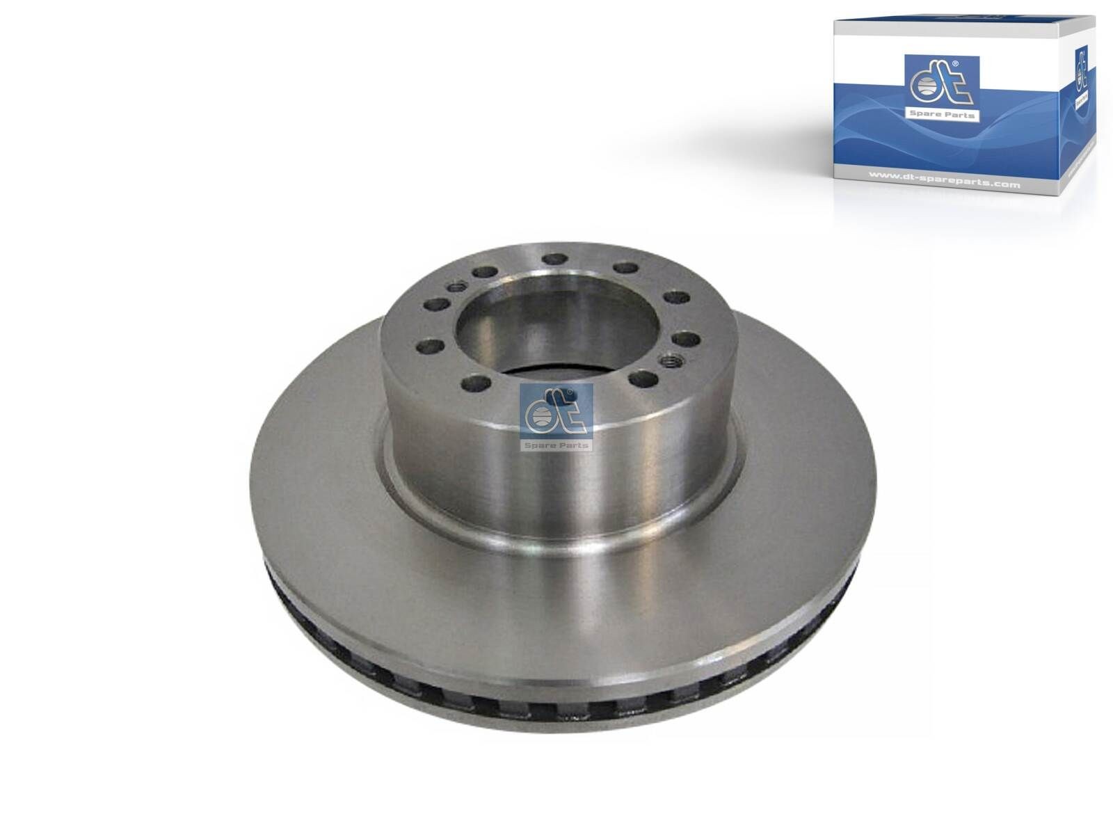 DT Spare Parts Rear Axle, Front Axle, 375x45mm, 10x142, internally vented Ø: 375mm, Num. of holes: 10, Brake Disc Thickness: 45mm Brake rotor 6.61026 buy