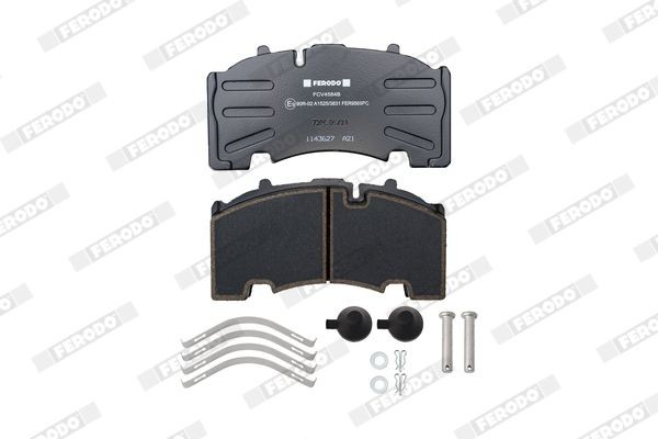 FCV4584B Disc brake pads FERODO 29264,29171 review and test