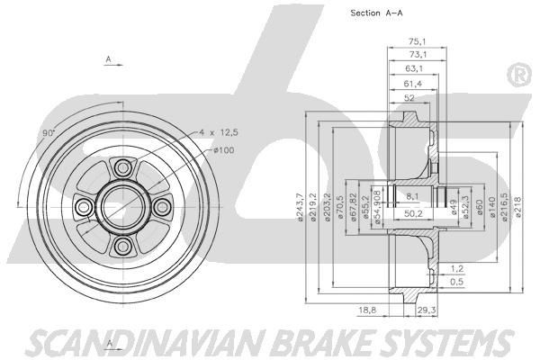 1825252224 Brake Drum sbs 1825252224 review and test