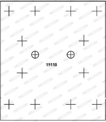 19109 FERODO PREMIER Bremsbelagsatz, Trommelbremse K19109.0-F3653 kaufen