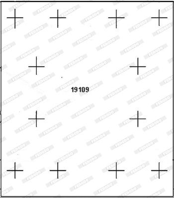 FERODO Bremsbelagsatz, Trommelbremse K19109.0-F3653