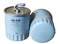 Original ALCO FILTER Fuel filters SP-1251 for MERCEDES-BENZ C-Class