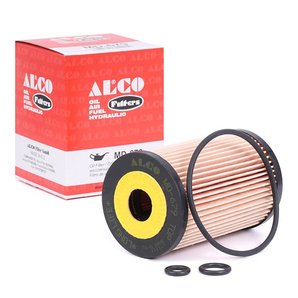 ALCO FILTER Filter Insert Inner Diameter: 28mm, Ø: 64,5mm, Height: 101mm Oil filters MD-679 buy