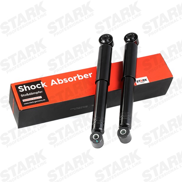 STARK SKSA-0132659 Shock absorber Rear Axle, Gas Pressure, 388x252 mm, Increased shock absorption, Telescopic Shock Absorber, Top eye, Bottom eye