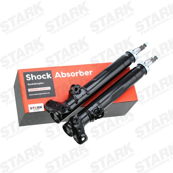 STARK SKSA-0132666 Shock absorber Front Axle, Gas Pressure, 605x429 mm, Twin-Tube, Suspension Strut, Top pin, Bottom Clamp