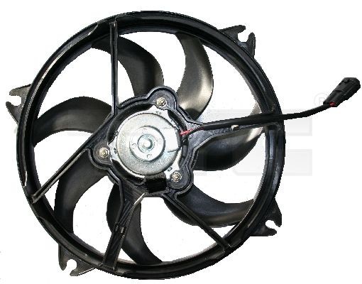 TYC 805-0010 Fan, radiator Ø: 385 mm, 240W, without radiator fan shroud