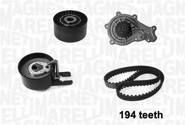 MAGNETI MARELLI 341404030001 Water pump and timing belt kit MAZDA experience and price