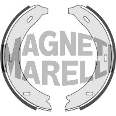 Brake shoes MAGNETI MARELLI with lining - 360219198338