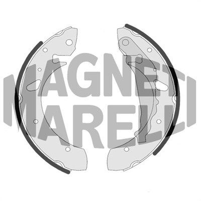 OE Original Bremsklötze für Trommelbremse MAGNETI MARELLI 360219198335