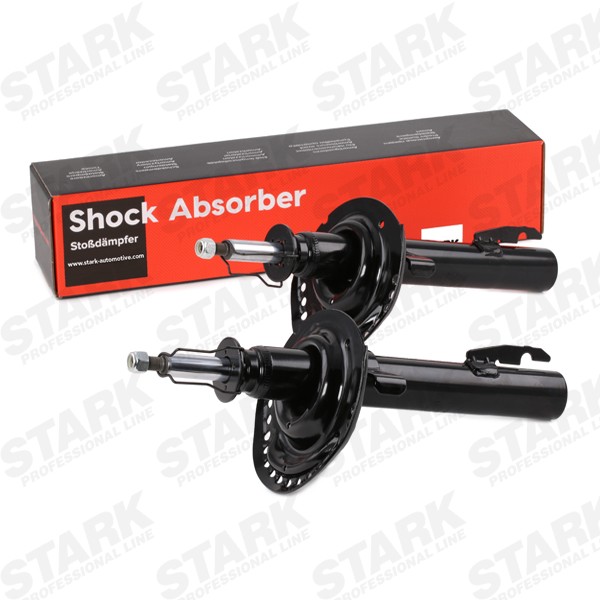 STARK SKSA-0132718 Shock absorber Gas Pressure, 545x357 mm, Twin-Tube, Suspension Strut, Top pin